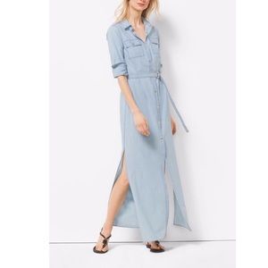 Michael Kors Chambray Maxi Dress